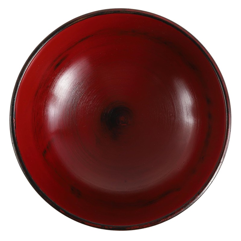 rebirth(リバース) 大汁椀 14.3×8cm 2個セット お碗 赤 レッド 和食器 木製 軽い