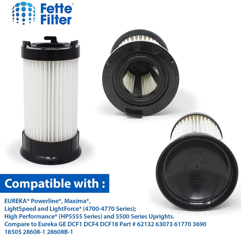 DCF-4 HEPA Replacement Filter Compatible with EUREKA Powerline Maxima LightSpeed