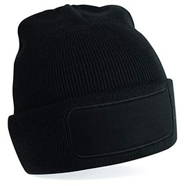 Beechfield - Patch Beanie - Black