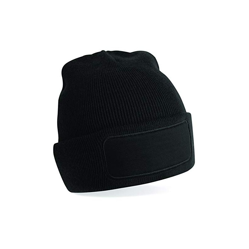 Beechfield - Patch Beanie - Black
