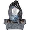 Modern Silhouette 10" High Small Zen Indoor Outdoor Decor Faux