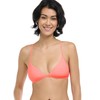 Body Glove Women's Standard Smoothies Evelyn Solid Fixed Triangle Bikini