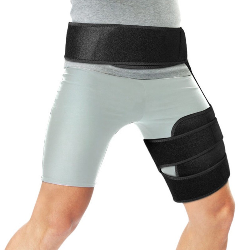 Hip Brace Thigh Hamstring Compression Support Wrap for Hip Flexor