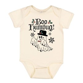 TATY Kids Boo Humbug! Baby Infant One Piece Bodysuit 12 Months Natural