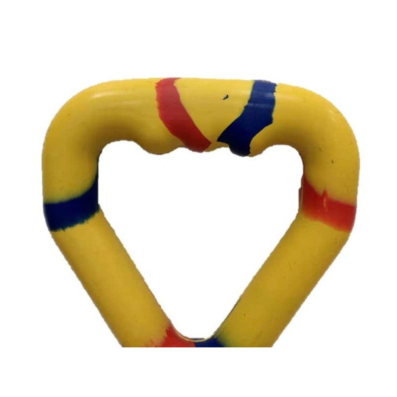 Rubber tug Dog Toy (Yellow)
