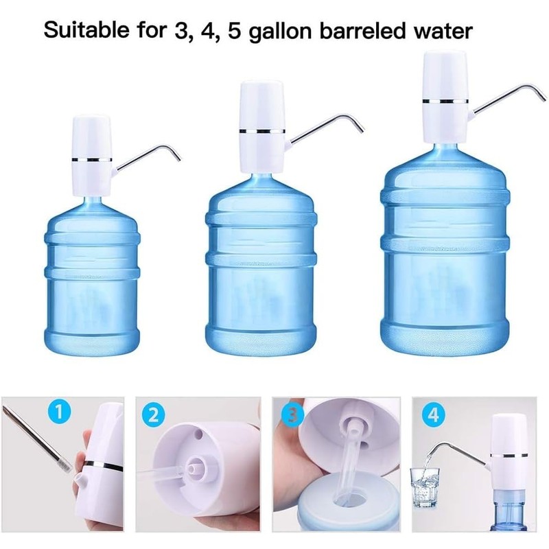 Myvision Electric Portable 5 Gallon Water Dispenser, Universal Micro USB