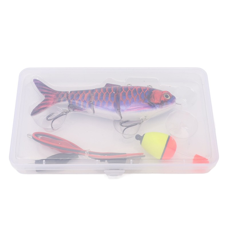 Robotic Swimming Fishing Bait Multi Jointed USB Rechargeable Electric Fishing