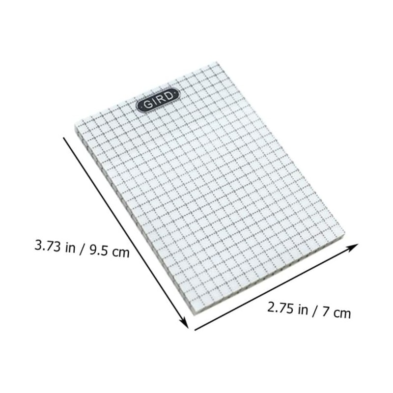 TEHAUX Bloc De Notas Con Cuadrícula 400 Hojas/8 Libros Pegatinas