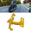 Motorcycle License Plate Bracket CNC Aluminium Alloy Universal Adjustable Motorcycle