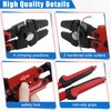 JSHANMEI Fishing Crimping Tool Heavy Duty Crimper Pliers with Crimp