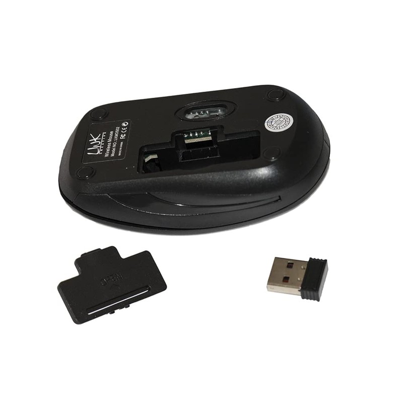 Link lkmos02 Wireless Mouse 1000 dpi 3 Buttons USB Receiver
