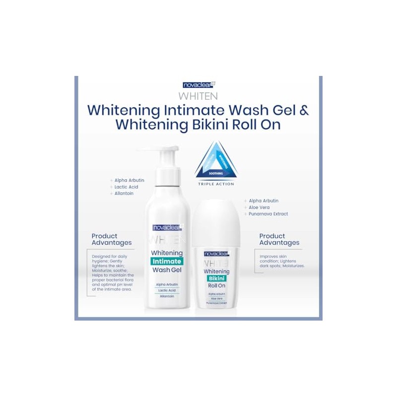 Novaclear Whitening Intimate Care Set 250 ml