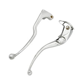 LE LEFOSSI Motorcycle Brake Clutch Hand Levers Compatible with Honda CBR 1000 RR CBR1000RR CBR600RR CBR 600 RR 2007 2008 2009 2010 2011 2012 2013 2014 2015 2016 2017 2018 Polished Silver