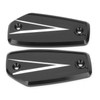 2pcs Front Brake Reservoir Cylinder Cover Cap Replacement for Suzuki