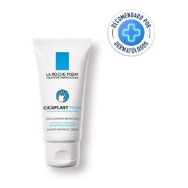 La Roche-Posay Cicaplast Crema de Manos Calmante, Hidratante y Protectora, Repara la Barrera Cutánea, con Niacinamida y Glicerina, Acabado no Graso, 50 ml