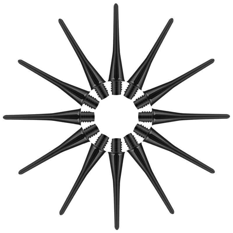Deetenks Soft Dart Tips 100 PCS 2BA Thread Plastic Soft