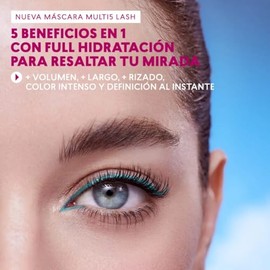 Máscara de Pestañas Multi5 Lash CyPlay – Volumen, Longitud, Rizo y Definición 5 en 1, Waterproof, Cepillo 5IMPACT (Brown)