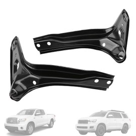 Mulcoll 2Pcs Left & Right Side Grille Brackets Set Compatible for Toyota Sequoia 2008-2022 & for Toyota Tundra 2010-2013 Grille Brackets Replaces# 531170C030 531180C030 TO1207103 TO1207104