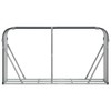 Heemab Log Holder Galvanized Steel for Firewood Storage, Outdoor Use,