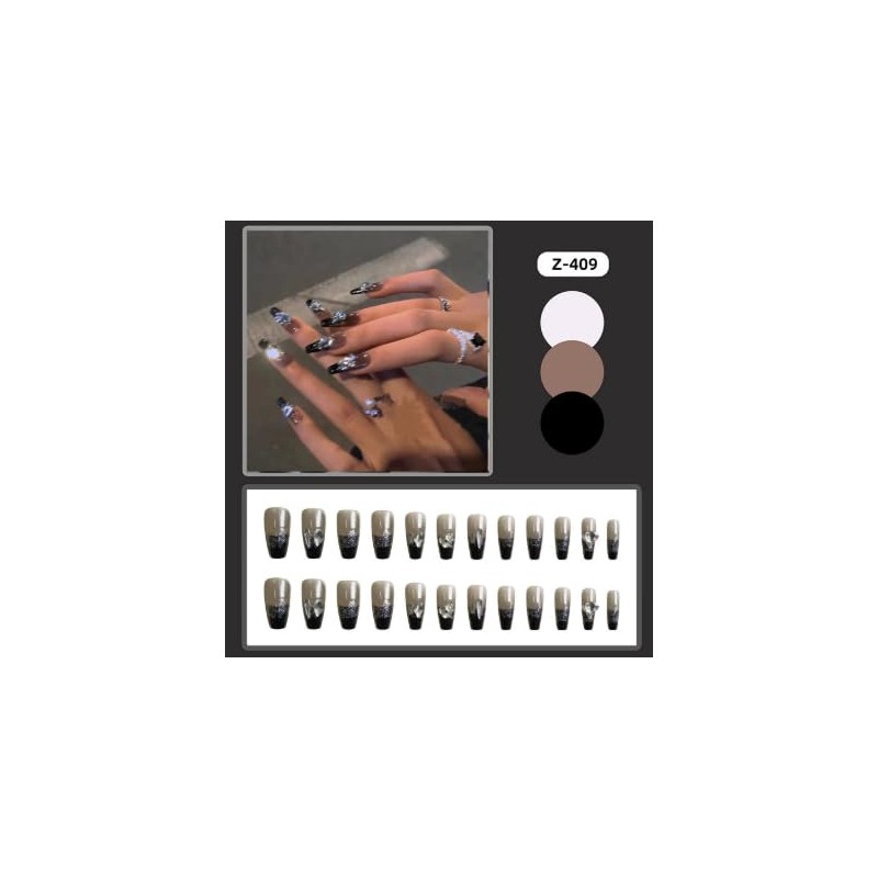Ncip02 False Nail Tip, Short, Nail Tip, Cute, Plain, Simple,