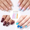4 Pcs Nail Cleanup Brush & Nail Brushes for French