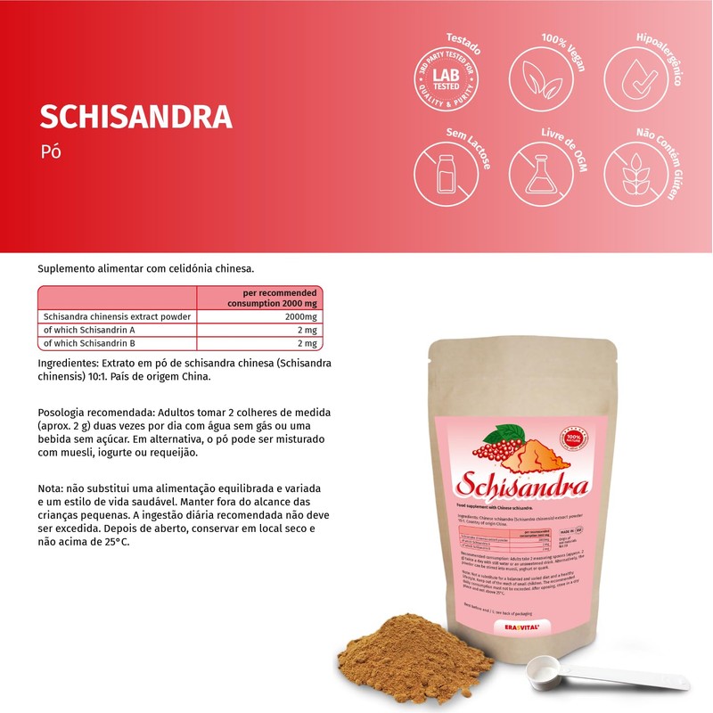Schisandra Extract 100 g Powder High-Quality Highly Concentrated WuWeiZi Extract