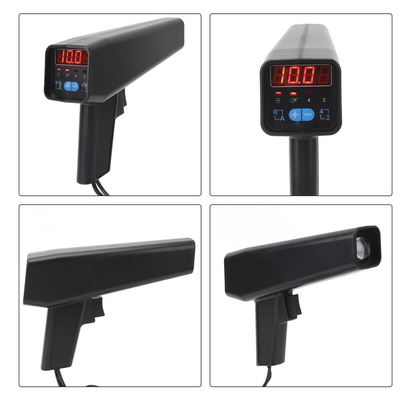 Digital Timing Light, 12V Automotive Ignition Timing Light with LED