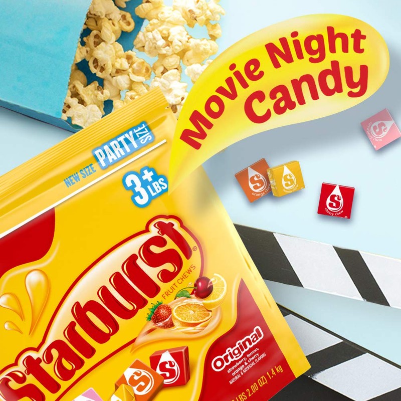 STARBURST Original Fruit Chew Candy 50-Ounce Party Size Bag