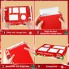 Jansun Christmas Movie Night Snack Trays 100Pcs Party Paper Bowls