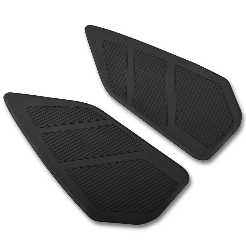 Motorcycle Tank Grip Protector Pads, Anti-Slip Honeycomb Design, Compatible with