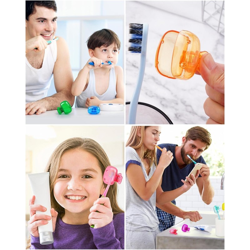 10 Tapas Para Cepillos De Dientes, Protector Cepillo De Dientes