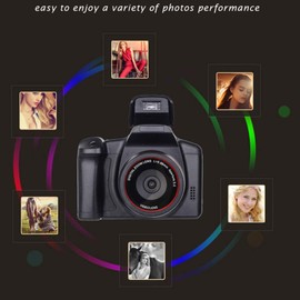 Surenhap Digital Camera HD SLR Camera, 16X Zoom AV Interface Camera with 3 Inch TFT LCD Display