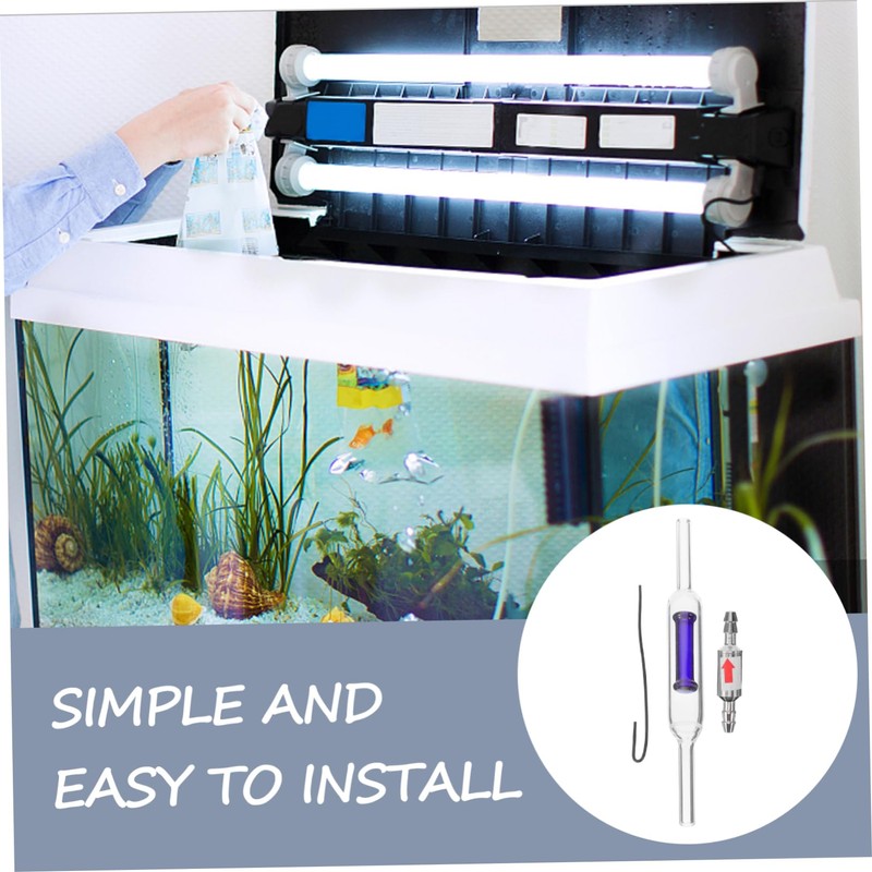 MERRYHAPY 2Pcs Non Return Check Valve Aquarium Pump Protectors One