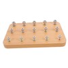 WRITWAA Hand Rehabilitation Training Device Wooden Screw Board for Hand