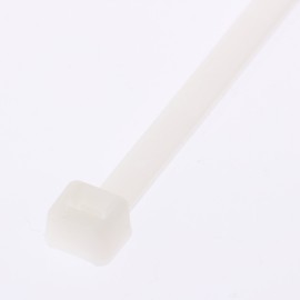 Panduit PLT1.5I-CJ Nylon Cable Ties, Natural, Width 0.14 inches (3.6 mm), Length 5.6 inches (142 mm), Pack of 100
