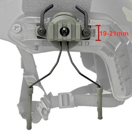Federung Headset Halterung Taktischer Airsoft Helm Schienen Adapter für Comtac Headsets