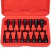 Magnetic Nut Driver Set 15-Piece, SAE (1/4" - 9/16") and