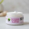Crema Humectante Antiedad Con Colágeno Y Elastina 100ml Todo Tipo