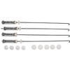 4-Pack W10780048 Washer Suspension Kit Replacement for Whirlpool 1CWTW4840YW0 Washer