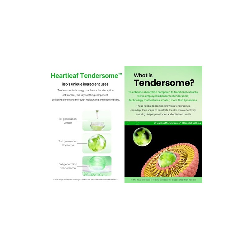 ILSO [ILSO]Heartleaf Tendersome Double Calming Pad