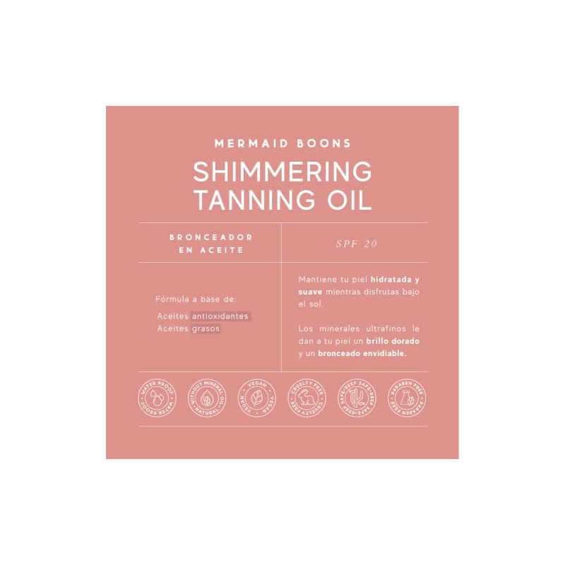 SHIMMERING TANNING OIL 150 ML