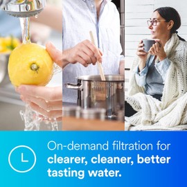 Aqua-Pure Under Sink Full Flow Water Filter System Cyst-FF, Reduces Class 1 Particulate, Asbestos, Lead, Mercury, Bad Taste and Odor