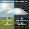 G4Free 80 Inch Extra Large UV Protection Golf Umbrella Windproof