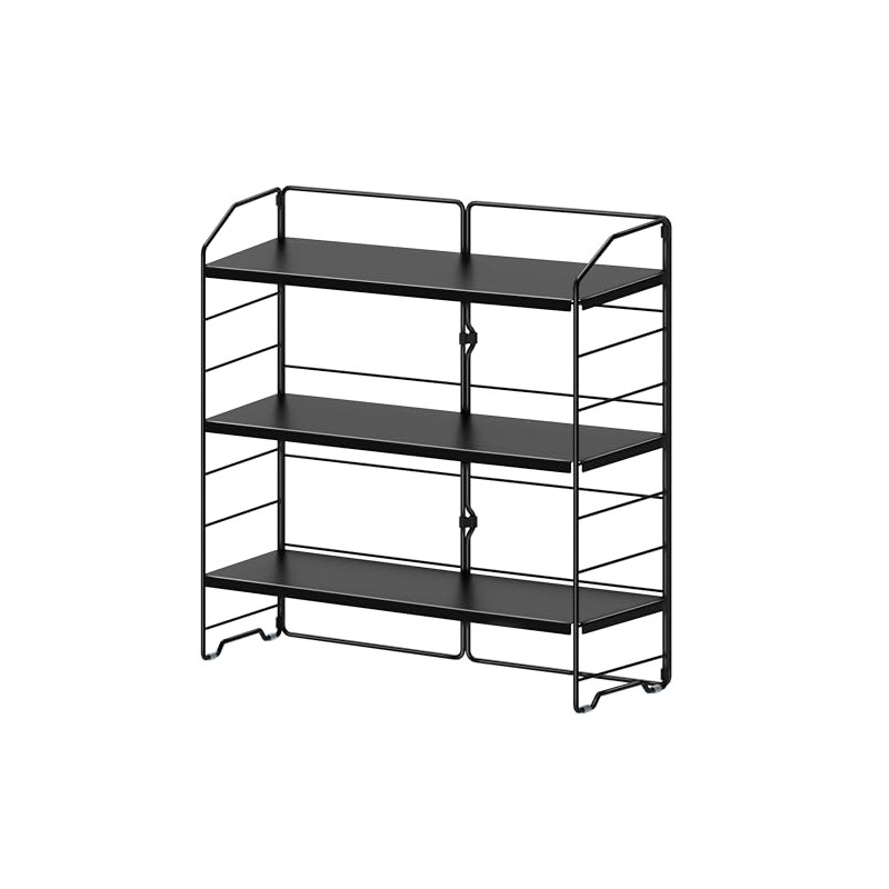 Ezprotekt Adjustable Spice Rack Organizer, 3 Tier Kitchen Countertop Storage