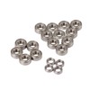 19Pcs Sealed Bearing Kit RC Car Metal Wheel Bearings for