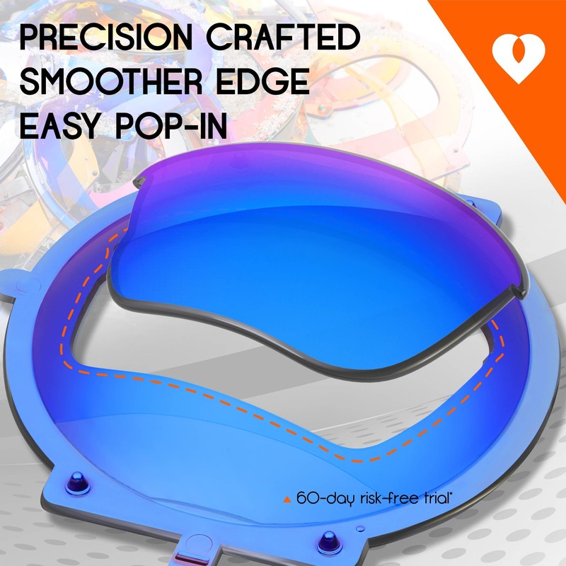 Tintart Performance Replacement Lenses Compatible with Oakley Unstoppable OO9191 Polarized