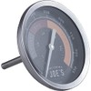 Oklahoma Joe's 3695528R06 Medidor de Temperatura, Plateado