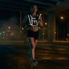 Premium Reflective Running Vest Phone Holder, Water Bottle Pocket, Adjustable