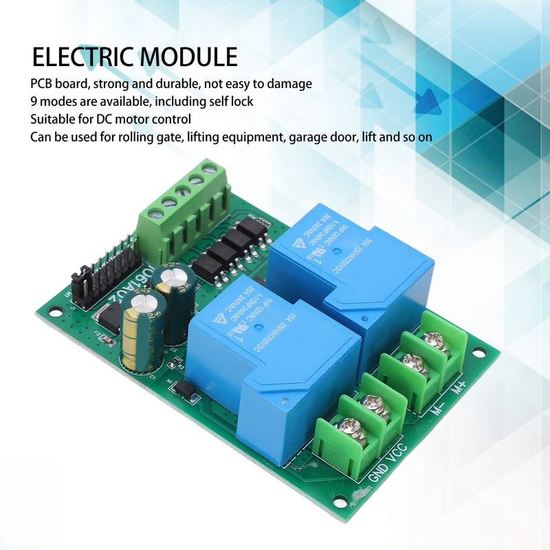 DC Motor Control Board 9 Modes Stable Current 30A Motor