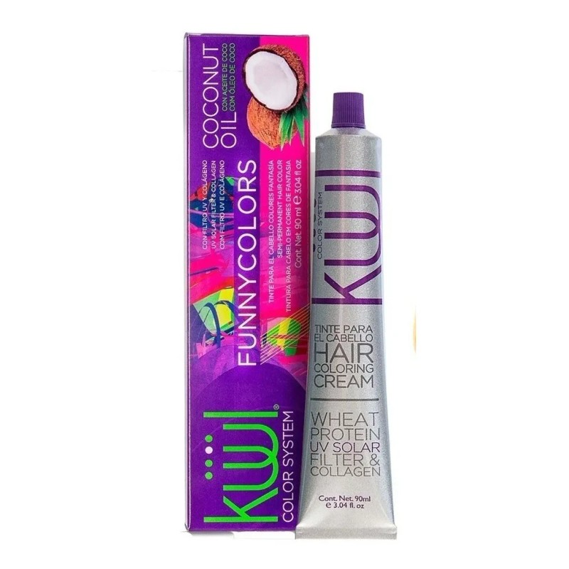 Tinte Küül Funny colors tono azul neón para cabello